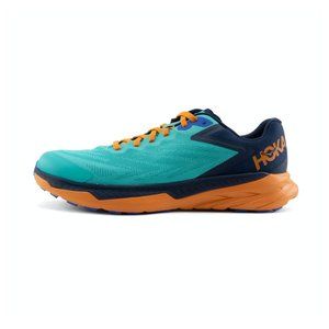 Hoka One One ZINAL Men's Trail Running Shoe Atlantis Outer Space Size 10D